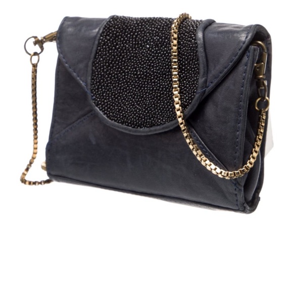 Khirma Eliazov Leather Stingray Crossbody Bag - Picture 2 of 5